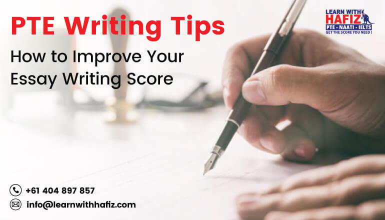 How to Improve Your Essay Writing Score