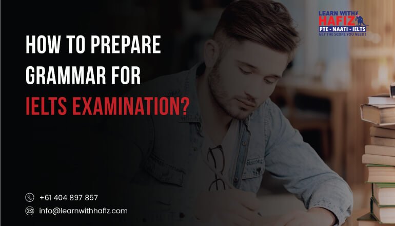 Prepare Grammar for IELTS examination