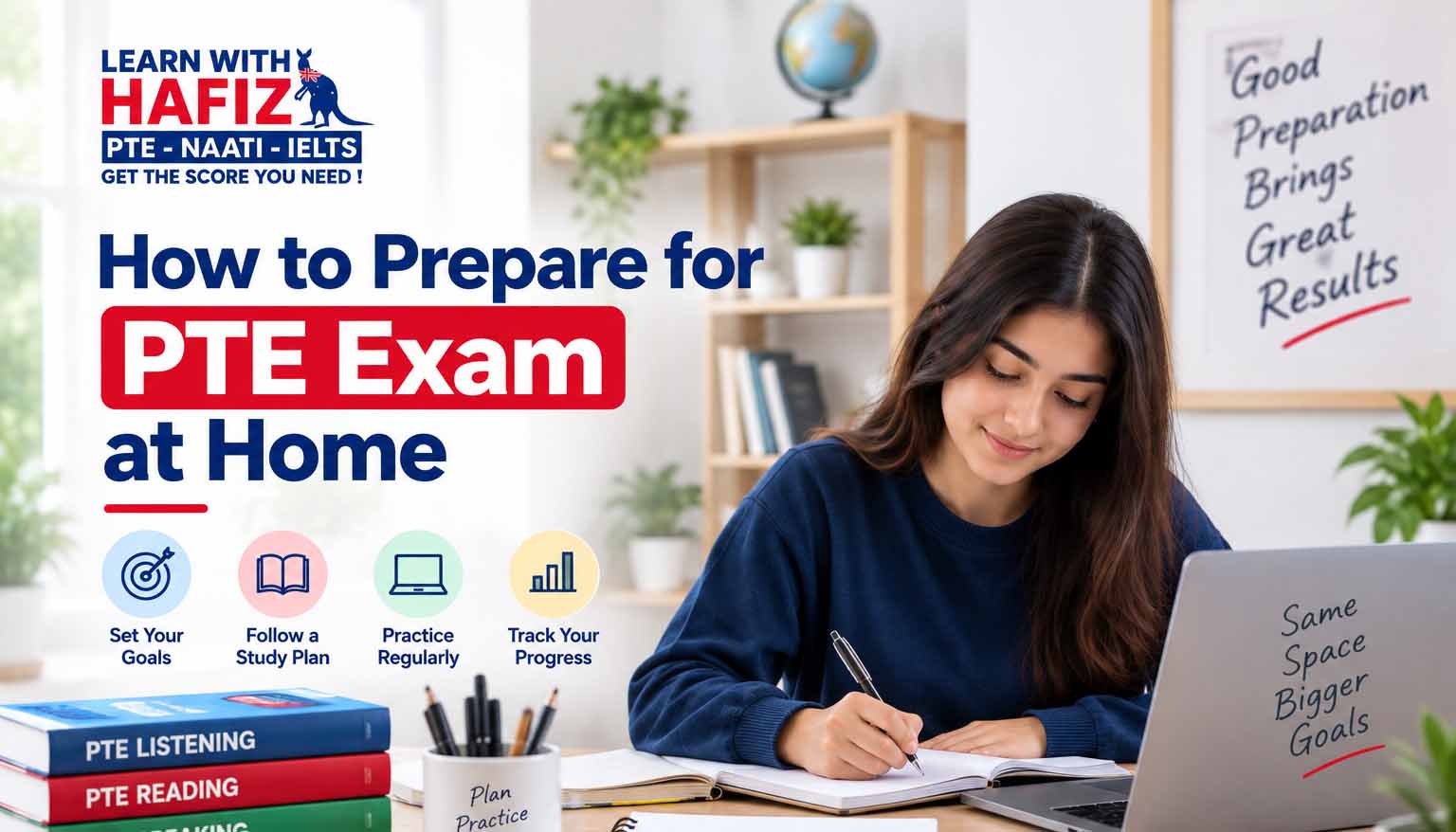 How to Prepare for PTE Exam at Home