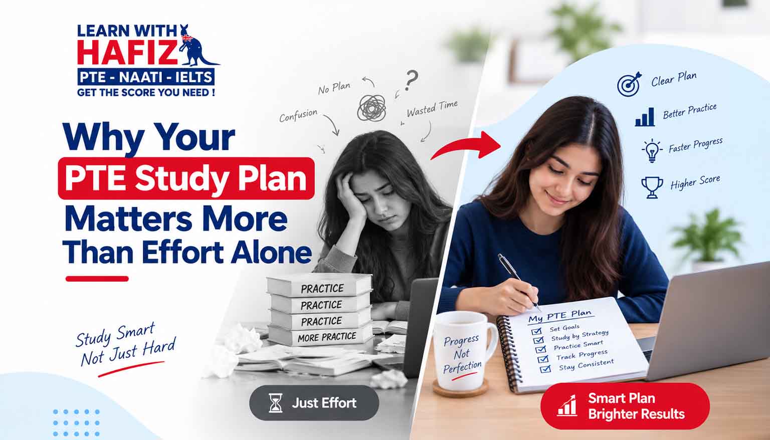 Why Your PTE Study Plan Matters More Than Effort Alone