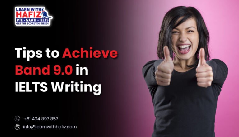 IELTS Writing: Secrets to Achieve Band 9 Score