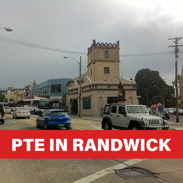 PTE IN Randwick, Sydney