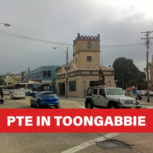 PTE IN Toongabbie